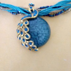 Peacock Necklace